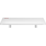 VEVOR Wall Mounted Folding Table, Wall Mount Drop Leaf Tables, Wooden Floating Desk for Dining, Laundry Room, Office, 23.6
