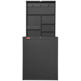 VEVOR Wall Mounted Desk, Fold out Convertible Desk, Multi-Function Folding Wall Table with Chalkboard for Home Office, Space Saving Computer Desk with - Extra Image