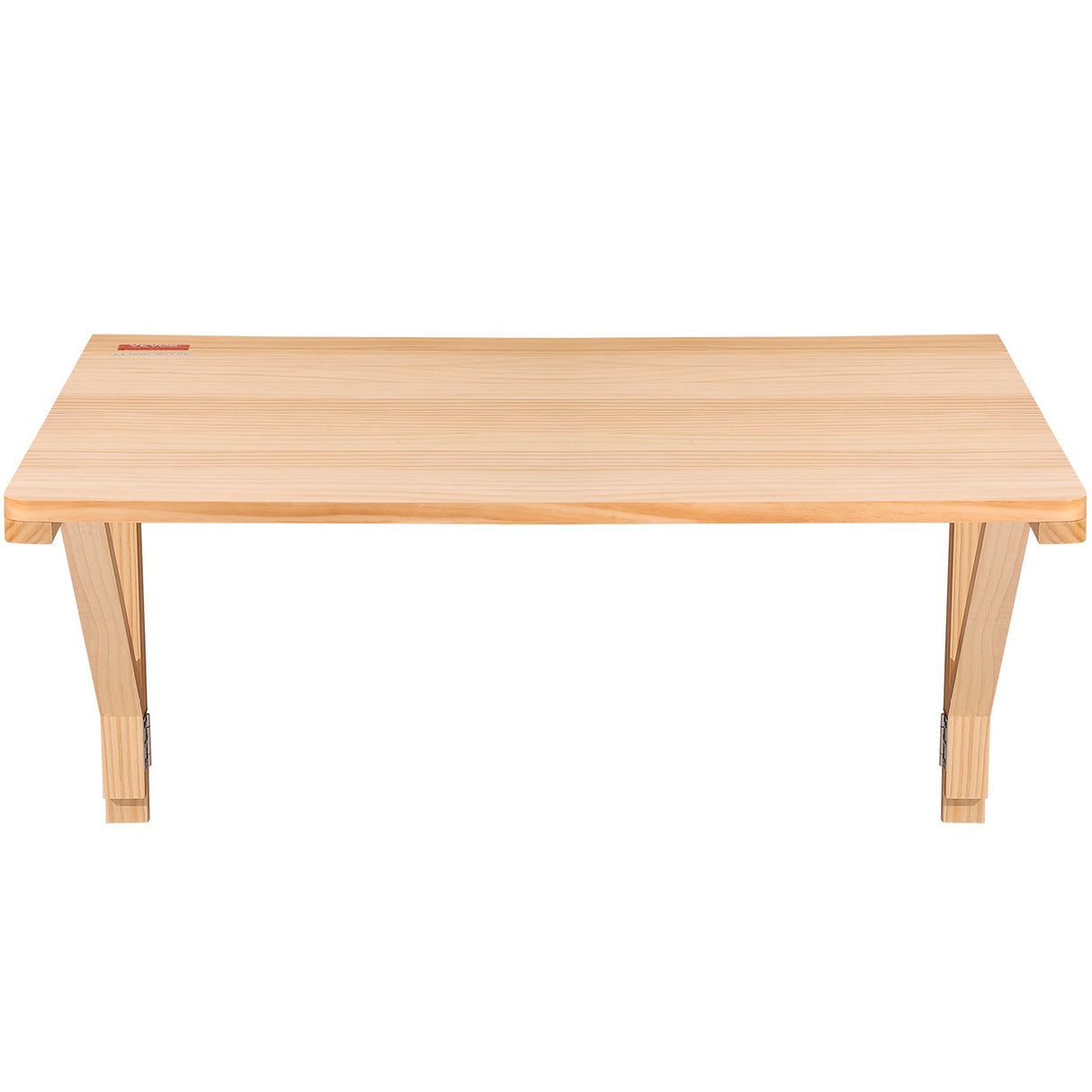 VEVOR Wall Mounted Folding Table, Wall Mounted Drop Leaf Tables, Solid Wood Floating Desk for Dining, Laundry Room, Office, 31.5" x 23.58" x 17.24"
