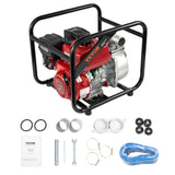 VEVOR Gasoline Engine Water Pump Gas Powered Transfer Pump 50 mm 7HP 4-Stroke