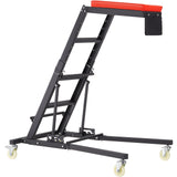 VEVOR Automotive Topside Creeper, with Adjustable Height 48" to 76", 181.44KGS Capacity High Creeper, 4 Swivel Caster Wheels, Heavy Duty Foldable