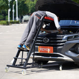 VEVOR Automotive Topside Creeper, with Adjustable Height 48" to 76", 181.44KGS Capacity High Creeper, 4 Swivel Caster Wheels, Heavy Duty Foldable