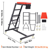 VEVOR Top Automotive Creeper, Engine Creeper with Adjustable Height 45.7