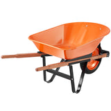 VEVOR Wheelbarrow Cart One Wheel Garden Dump Cart 330 lbs Yard Utility Cart - Extra Image