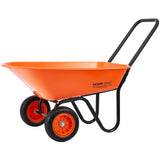 VEVOR Wheelbarrow Cart 2 Wheels Garden Dump Cart 397 lbs Yard Utility Cart - Extra Image