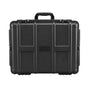 Weatherproof Hard Case, Heavy Duty Protective Dry Box Case with Pre-cut Foam, and Retractable Pull Handles for Travel, Hunting, Military, Tactical, IP67 Waterproof Case for Cameras (56.1x37x26)