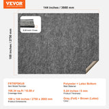 VEVOR Non Slip Rug Pad Gripper 9' x 12' Carpet Mat 0.24