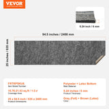 VEVOR Non Slip Rug Pad Gripper 25 x 94.5 in 0.24