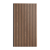 VEVOR Wood Slat Acoustic Panels 23.6 x 47.2 inch for Modern Wall Decor Walnut - Extra Image