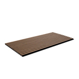 VEVOR Wood Slat Acoustic Panels 23.6 x 47.2 inch for Modern Wall Decor Walnut - Extra Image