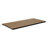 VEVOR Wood Slat Acoustic Panels 23.6 x 47.2 inch for Modern Wall Decor Light Oak - Extra Image