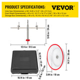 VEVOR Adjustable Hole Saw Cutter Kit, 1-5/8\