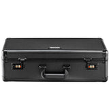 VEVOR Graded Card Storage Box, 5 Slots, Graded Sports Cards Holder Carrying Case with Coded Lock Foam Dividers, for 162 PSA Graded Cards 115 BGS Cards