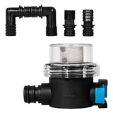 VEVOR Water Pressure Diaphragm Pump, 12V FL-40 High Pressure Diaphragm Water Pump, 40PSI Automatic Self Priming Water Pump, 17L/MIN Misting Booster