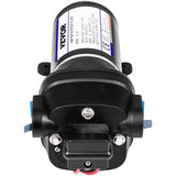 VEVOR Water Pressure Diaphragm Pump, 12V FL-40 High Pressure Diaphragm Water Pump, 40PSI Automatic Self Priming Water Pump, 17L/MIN Misting Booster