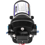 VEVOR Water Pressure Diaphragm Pump, 12V FL-40 High Pressure Diaphragm Water Pump, 40PSI Automatic Self Priming Water Pump, 17L/MIN Misting Booster Sprayer Diaphragm Pump for Caravan Boat RV Garden - Extra Image