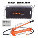 VEVOR 12 Ton Hydraulic Jack Air Pump Lift Ram Body Frame Porta Power Repair Kits - Close-Up Angle
