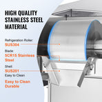 Commercial Snowflake Ice Machine, 375LBS/24H Snowflake Ice Maker, Stainless Steel Ice Shaver Machine,, image 5