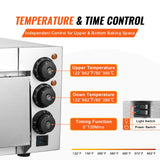 VEVOR Commercial Countertop Pizza Oven Electric Pizza Oven for 16