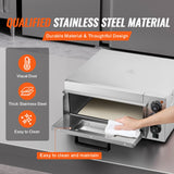 VEVOR Commercial Countertop Pizza Oven Electric Pizza Oven for 16