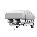 VEVOR Pontoon Boat Cover 800D Waterproof Trailerable 19-20 ft with Storage Bag - Extra Image