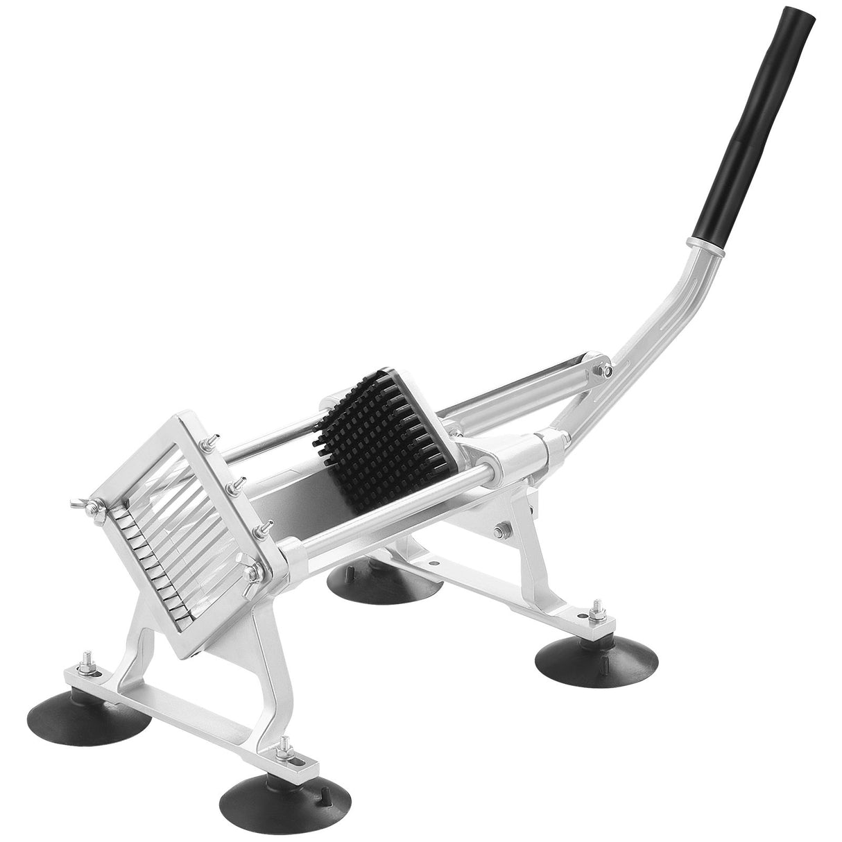 VEVOR Commercial Vegetable Slicer, 1/4 inch Fruit Slicer, Stainless Steel and Aluminum Alloy Vegetable Cutter Slicer Machine, Manual Slicer with Non-