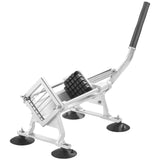 VEVOR Commercial Vegetable Slicer, 1/2 inch Fruit Slicer, Stainless Steel and Aluminum Alloy Vegetable Cutter Slicer Machine, Manual Slicer with Non-slip Feet, for Radishes, Onions, Potatoes, Lemons - Extra Image