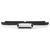 VEVOR Rear Step Bumper Chrome Steel Bumper Assembly for 1995-2004-Toyota Tacoma - Low Angle