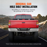 VEVOR Rear Step Bumper Chrome Steel Bumper Assembly for 2007-2013-Toyota Tundra - Side View