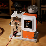 VEVOR Electric Wire Stripping Machine, 1.5-40 mm, 400W Automatic Motorized Cable Stripper, 9.84 IPS (15 m/min) Wire Peeler with Alloy Blades, V-Shaped Rollers, Cooling Fan, for Scrap Copper Recycling - Low Angle