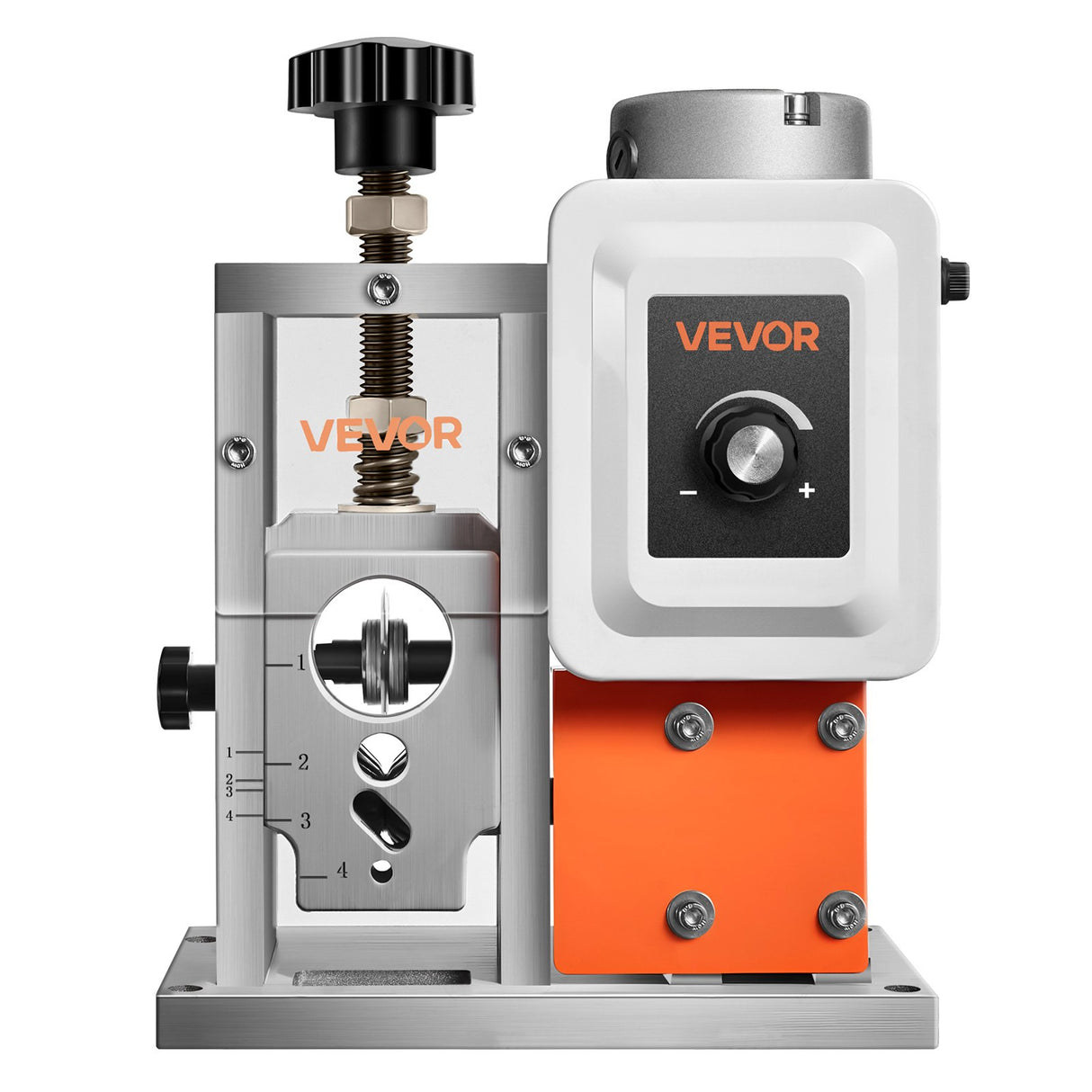 Electric Wire Stripping Machine, 1.5-40 mm, 400W Automatic Motorized Cable Stripper, 9.84 IPS (15 m/min) Wire Peeler with Alloy Blades, V-Shaped Rollers, Cooling Fan, for Scrap Copper Recycling