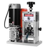 Electric Wire Stripping Machine, 1.5-40 mm, 400W Automatic Motorized Cable Stripper, 9.84 IPS (15 m/min) Wire Peeler with Alloy Blades, V-Shaped Rollers, Cooling Fan, for Scrap Copper Recycling