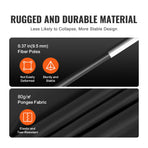 3 Doors Bed Tent Breathable Tent 70% Blackout with 9.5 mm Fiber Poles