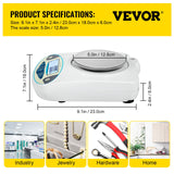 VEVOR Lab Analytical Balance Digital Precision Scale 500gx0.01g High Precision - Close-Up Angle