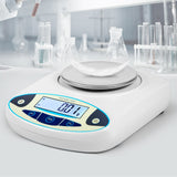 VEVOR Lab Analytical Balance Digital Precision Scale 500gx0.01g High Precision - Low Angle