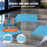 VEVOR Spill Absorbent Pads, Water Absorbing Mat Pad in Dispenser Box, 6 Gal Capacity, 15" L x19" W Polypropylene Absorbent Pad for Water, 30 pcs per