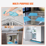 VEVOR Spill Absorbent Pads, Water Absorbing Mat Pad in Dispenser Box, 6 Gal Capacity, 15" L x19" W Polypropylene Absorbent Pad for Water, 30 pcs per