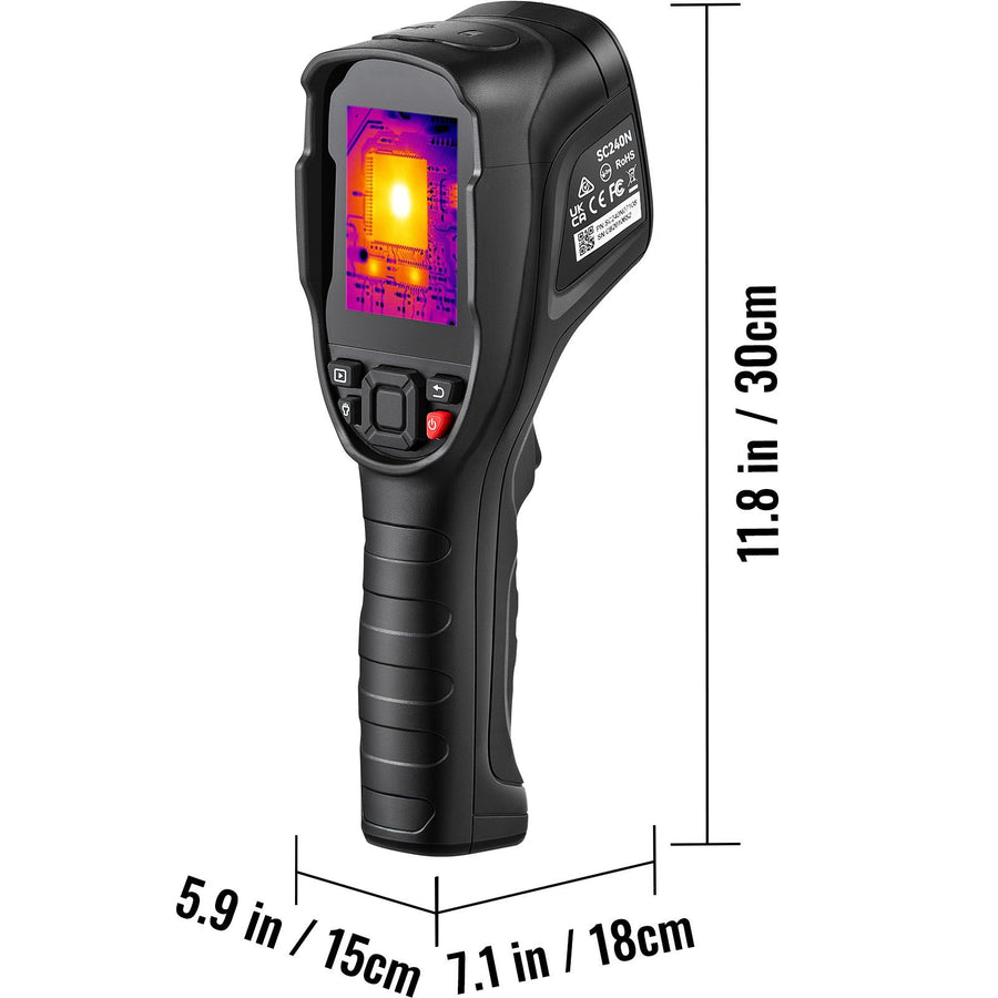 Infrared Thermal Imager Thermal Camera IR Resolution 240x180 2.8" LCD Screen