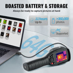 Infrared Thermal Imager Visible Light Camera 2MP IR Resolution 240x180