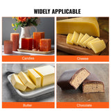 VEVOR Soap Cutter, Cut 1-12 Bars, Precisely and Accurately Cut 1 Inch Bars, Bamboo Soap Slicer With Steel Wire, Multi Handmade Soap Wire Cutter for Loaf Candles Cheese Butter DIY Making Tool - Rear View