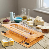 VEVOR Soap Cutter, Cut 1-12 Bars, Precisely and Accurately Cut 1 Inch Bars, Bamboo Soap Slicer With Steel Wire, Multi Handmade Soap Wire Cutter for