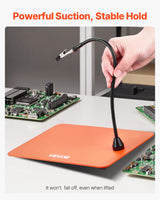 VEVOR Magnetic Helping Hands Soldering Station Hot Air Gun Holder 6 PCB Holders - Rear View