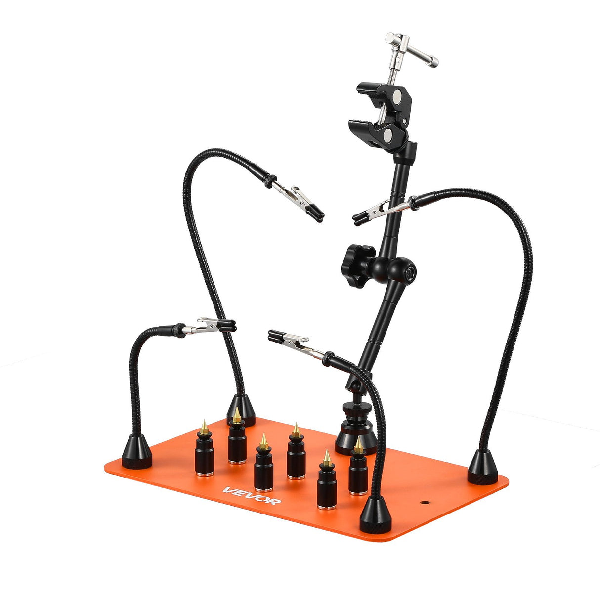 VEVOR Magnetic Helping Hands Soldering Station Hot Air Gun Holder 6 PCB Holders