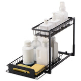VEVOR 2-Tier Wire Pull Out Cabinet Under Sink Organizer 10.7
