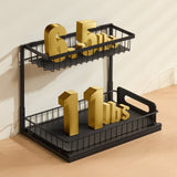 VEVOR 2-Tier Wire Pull Out Cabinet Under Sink Organizer 10.7