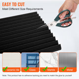 VEVOR Acoustic Foam Panels 52 Pack 12 x 12 x 1 in for Studio Wall and Ceiling - Top-Down View