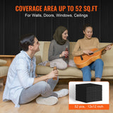 VEVOR Acoustic Foam Panels 52 Pack 12 x 12 x 1 in for Studio Wall and Ceiling - 45-Degree Angle
