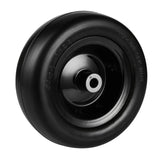 VEVOR Lawn Mower Tires with Rim, 11x4-7" Tubeless Tractor Tires, 2-Pack Tire and Wheel Assemby, Flat-free PU Tire, 3.4" Centered Hub, 3/4" Bushing