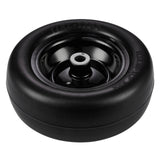 VEVOR Lawn Mower Tires with Rim, 11x4-7" Tubeless Tractor Tires, 2-Pack Tire and Wheel Assemby, Flat-free PU Tire, 3.4" Centered Hub, 3/4" Bushing