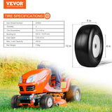 VEVOR Lawn Mower Tires with Rim, 13x5-6